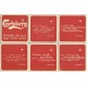 Carlsberg UK Set Nos. 0086 - 0091